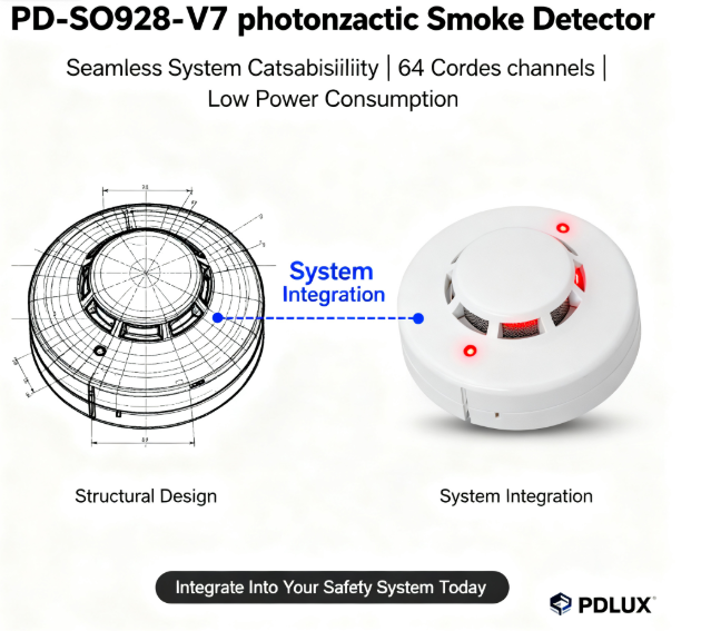 Safety Geni Smart By PDLUX: Detektor Udau Photoelectric rilis